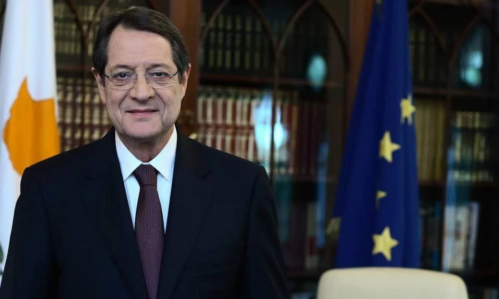 Πρωτοχρονιάτικο μήνυμα του προέδρου Νίκου Αναστασιάδη